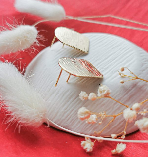 IMG_20230522_154123 Boucles d'oreilles en laiton et or recyclé - Lavande