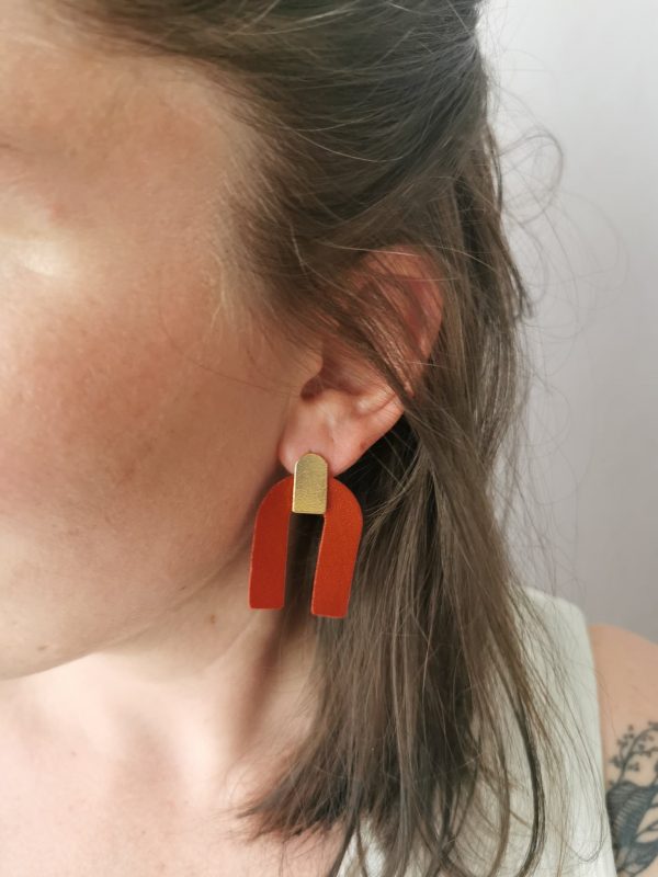 Boucle d'oreille Kamomilo
