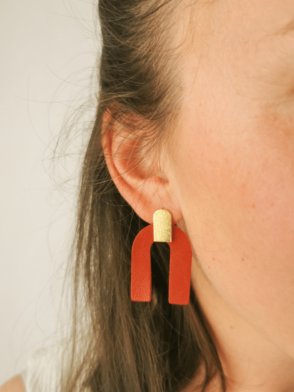 Boucle d'oreille Kamomilo