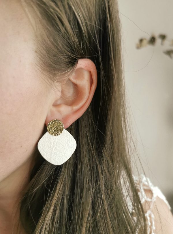 Boucles d'oreilles modulables rondes, colorés et éthiques - Lysi_2 Boucles d'oreilles modulables, colorés et éthiques - Lysi