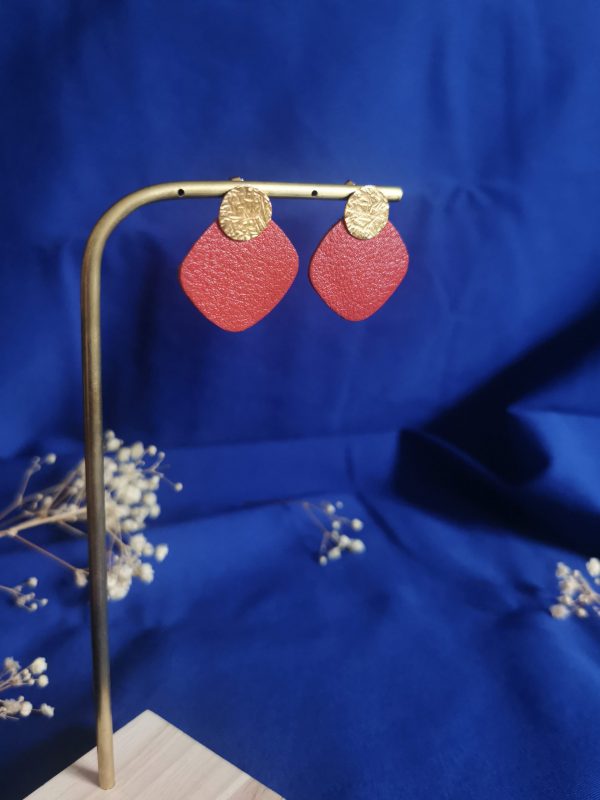 Boucles d'oreilles modulables rondes, colorés et éthiques - Lysi_6 Boucles d'oreilles modulables, colorés et éthiques - Lysi