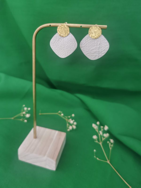 Boucles d'oreilles modulables rondes, colorés et éthiques - Lysi_8 Boucles d'oreilles modulables, colorés et éthiques - Lysi