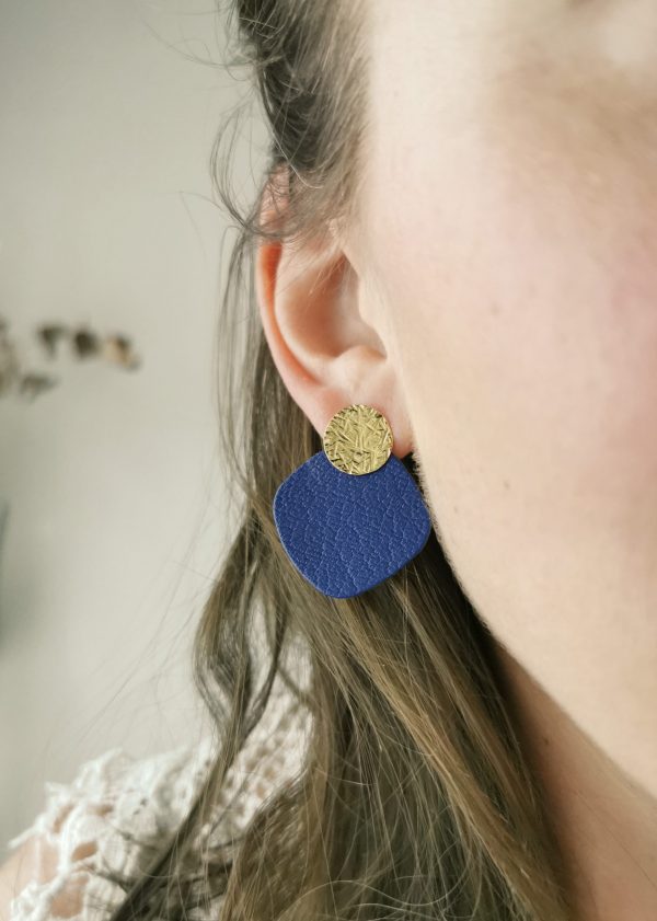 Boucles d'oreilles modulables rondes, colorés et éthiques - Lysi_9 Boucles d'oreilles modulables, colorés et éthiques - Lysi