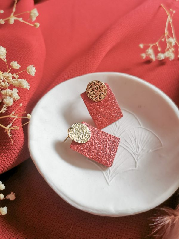 Boucles d'oreilles modulables rondes colorés et éthiques_Lysa_1 Boucles d'oreilles modulables rondes et colorés - Lysa