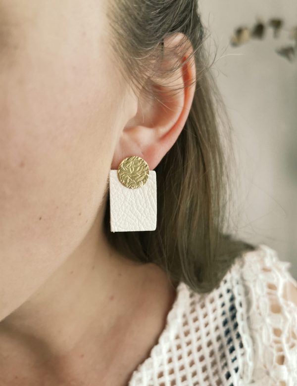 Boucles d'oreilles modulables rondes colorés et éthiques_Lysa_16 Boucles d'oreilles modulables rondes et colorés - Lysa