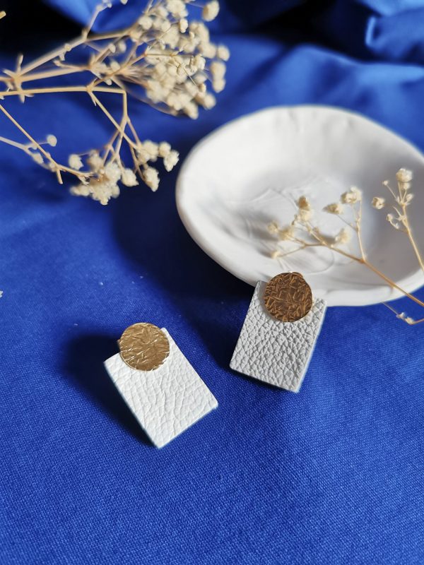 Boucles d'oreilles modulables rondes colorés et éthiques_Lysa_2 Boucles d'oreilles modulables rondes et colorés - Lysa