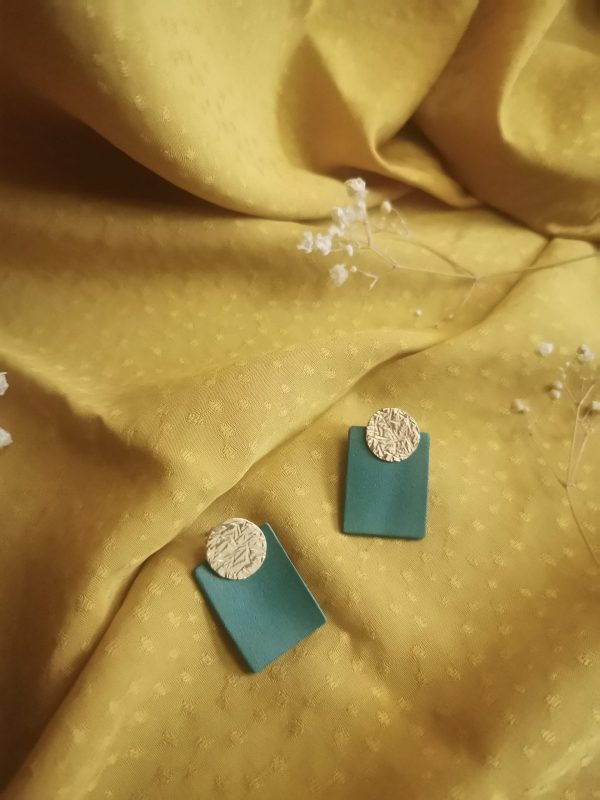 Boucles d'oreilles modulables rondes colorés et éthiques_Lysa_3 Boucles d'oreilles modulables rondes et colorés - Lysa