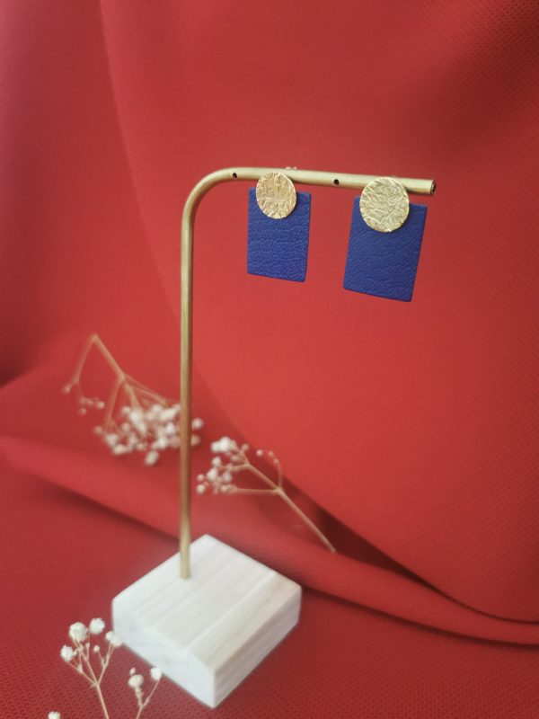 Boucles d'oreilles modulables rondes colorés et éthiques_Lysa_5 Boucles d'oreilles modulables rondes et colorés - Lysa