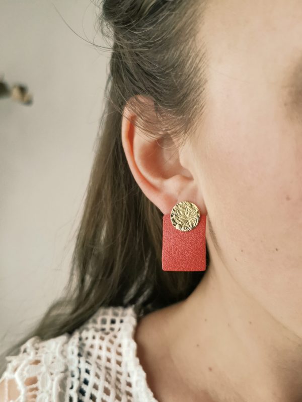 Boucles d'oreilles modulables rondes colorés et éthiques_Lysa_9 Boucles d'oreilles modulables rondes et colorés - Lysa