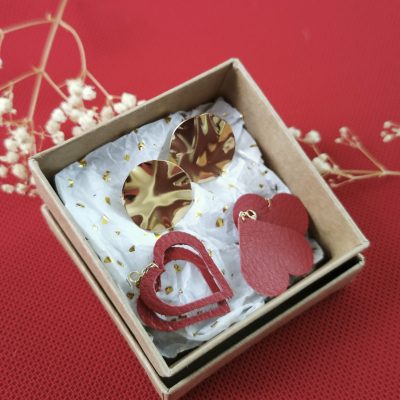 Coffret_cadeau_bijoux_modulables_colorés_coeur_gros_rond Coffret cadeau bijoux modulables et colorés - Une base et 2 éléments - Édition limitée